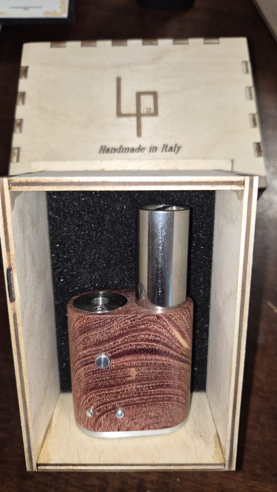 LP MOD Makimaki 60 SBS Mod artigianale legno di acero stabilizzato