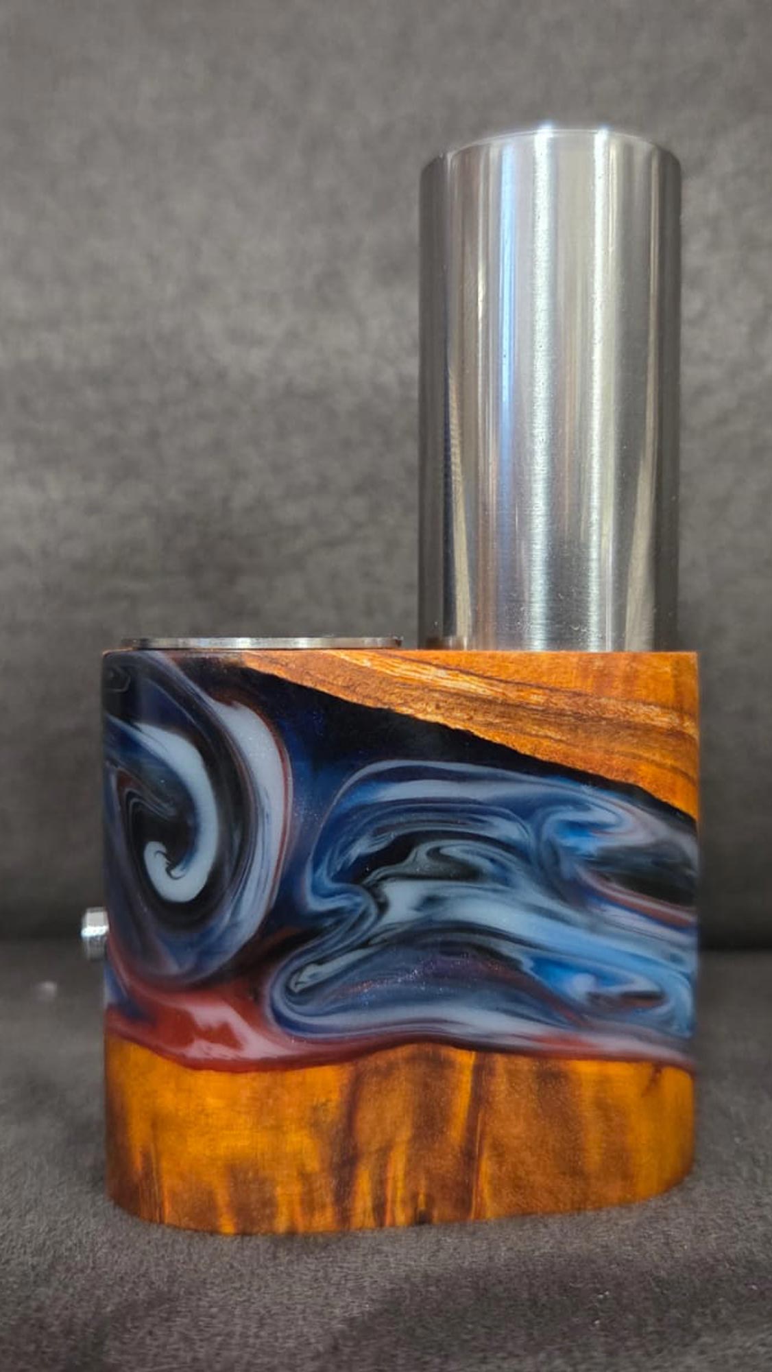 LP MOD Makimaki SBS Mod artigianale legno di pioppo stabilizzato e resina
