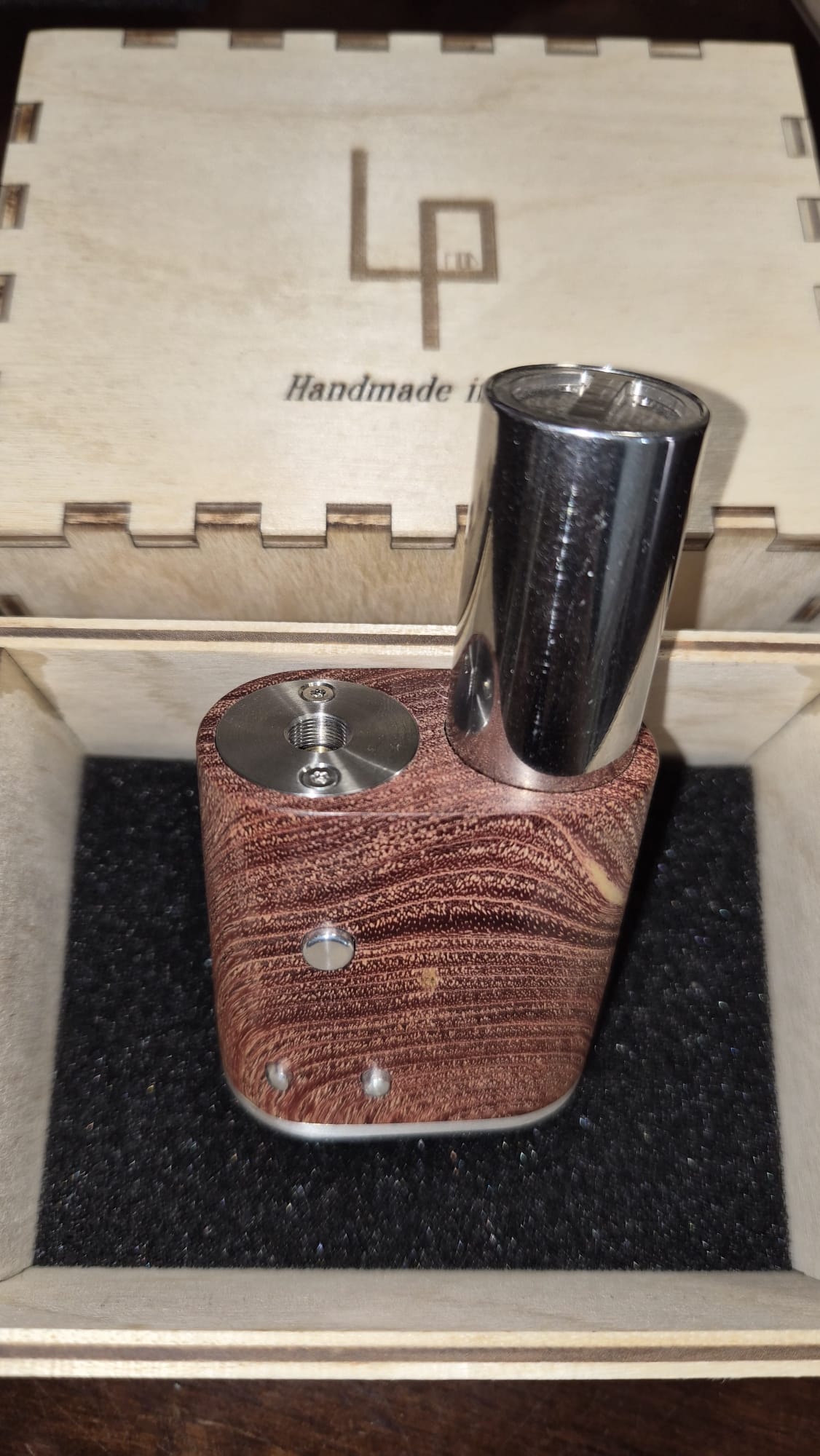 LP MOD Makimaki 60 SBS Mod artigianale legno di acero stabilizzato