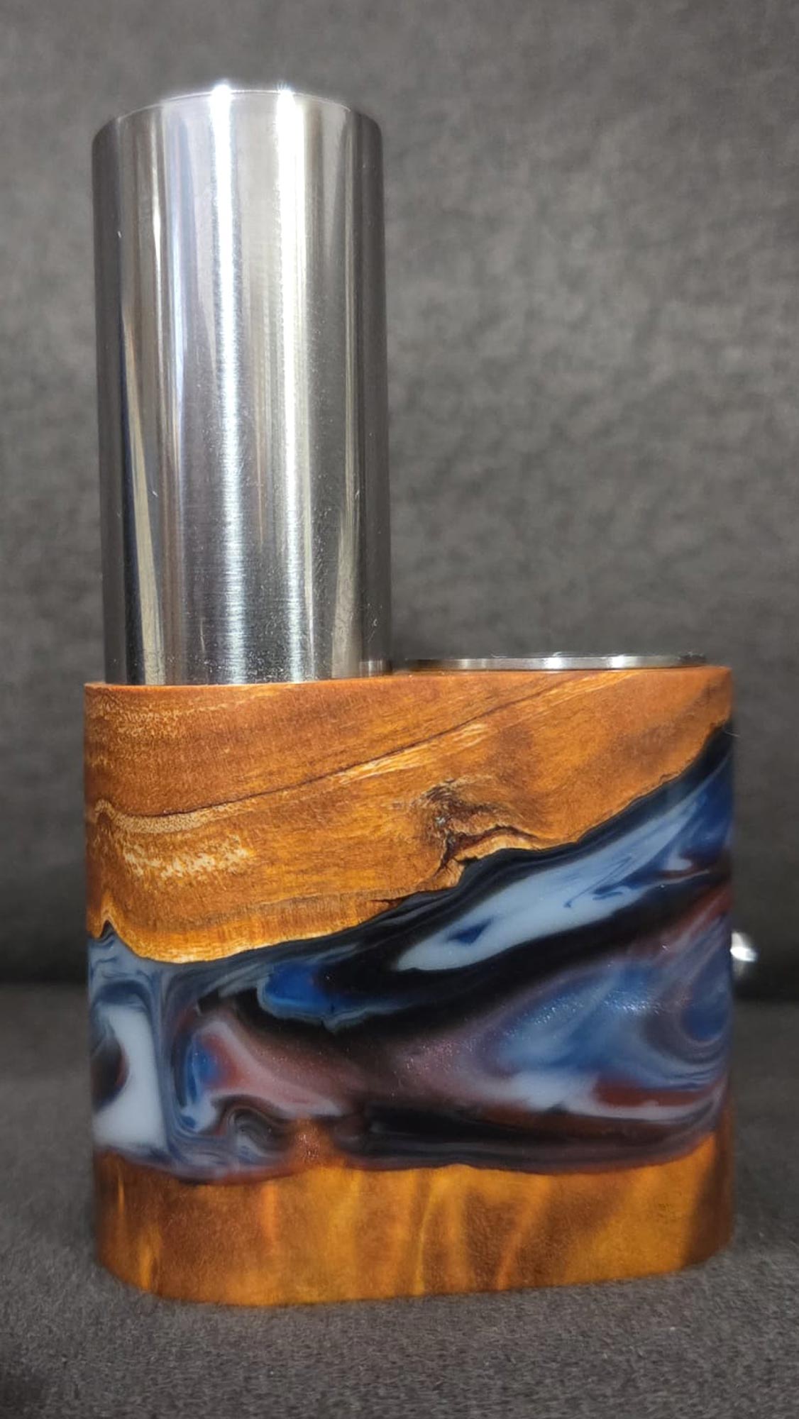LP MOD Makimaki SBS Mod artigianale legno di pioppo stabilizzato e resina